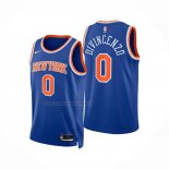 Maglia New York Knicks Donte Divincenzo NO 0 Icon Blu